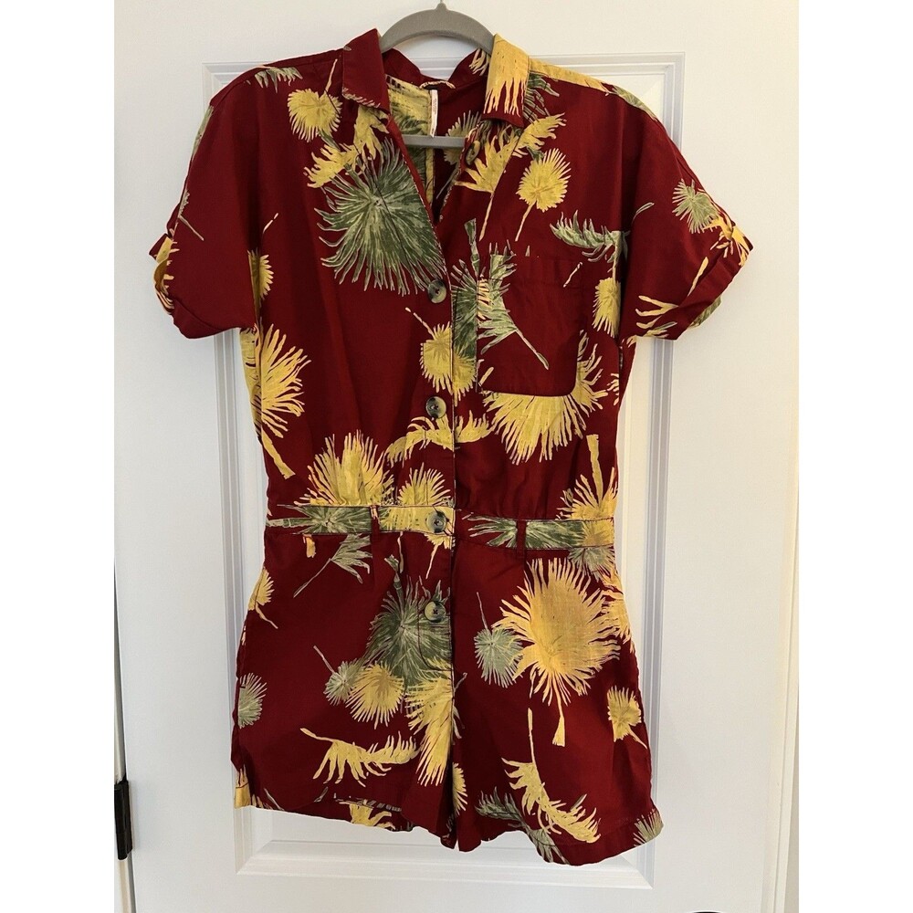 Free People Malibu Romper Medium EUC - Picture 3 of 10